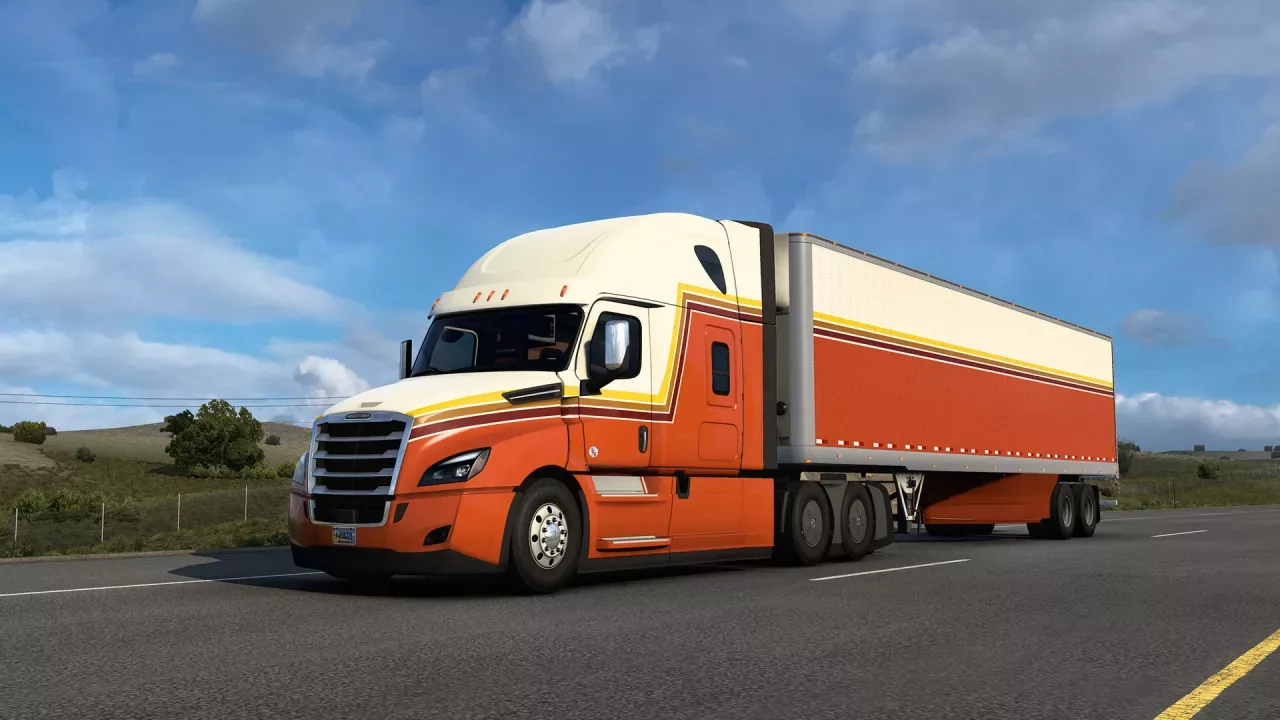 American Truck Simulator - Retrowave Paint Jobs Pack