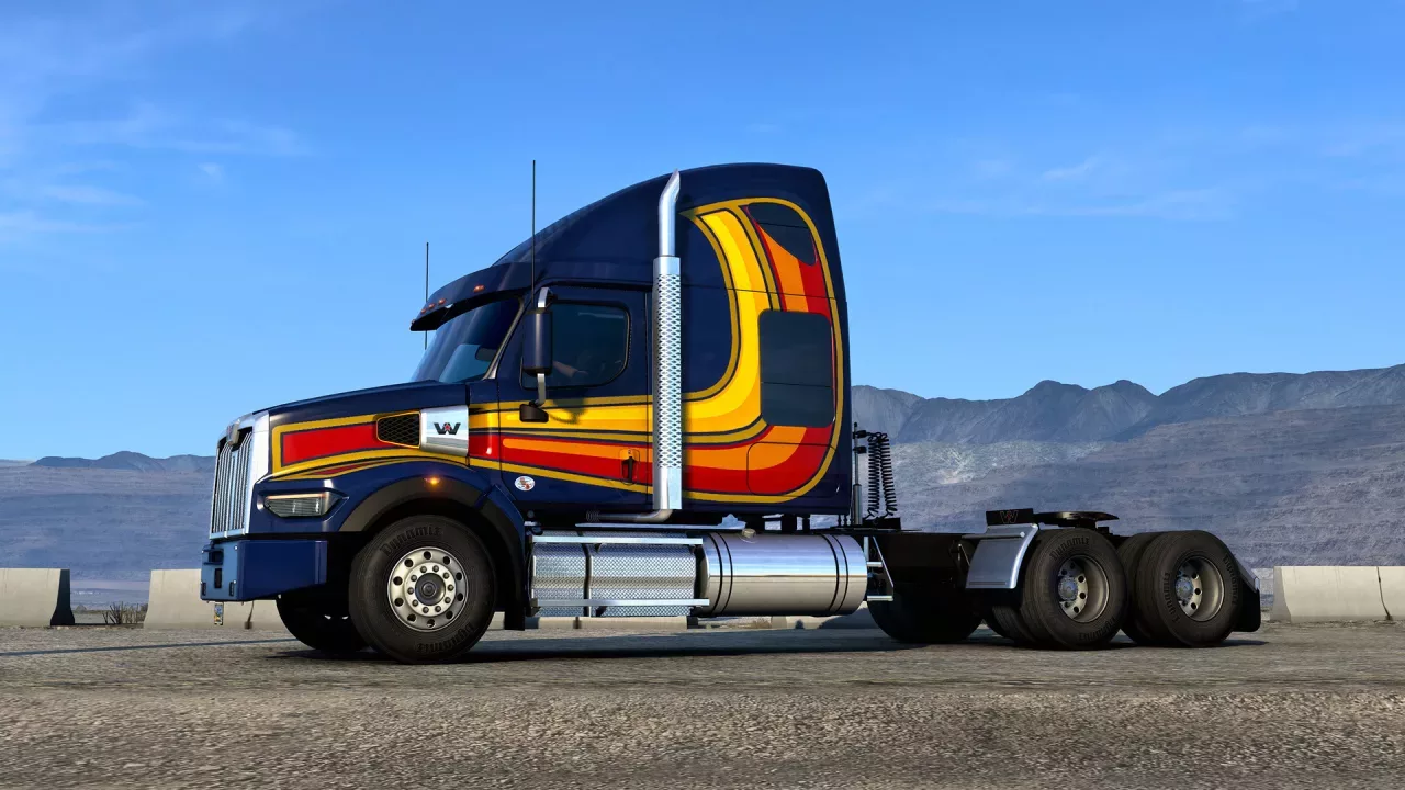 American Truck Simulator - Retrowave Paint Jobs Pack