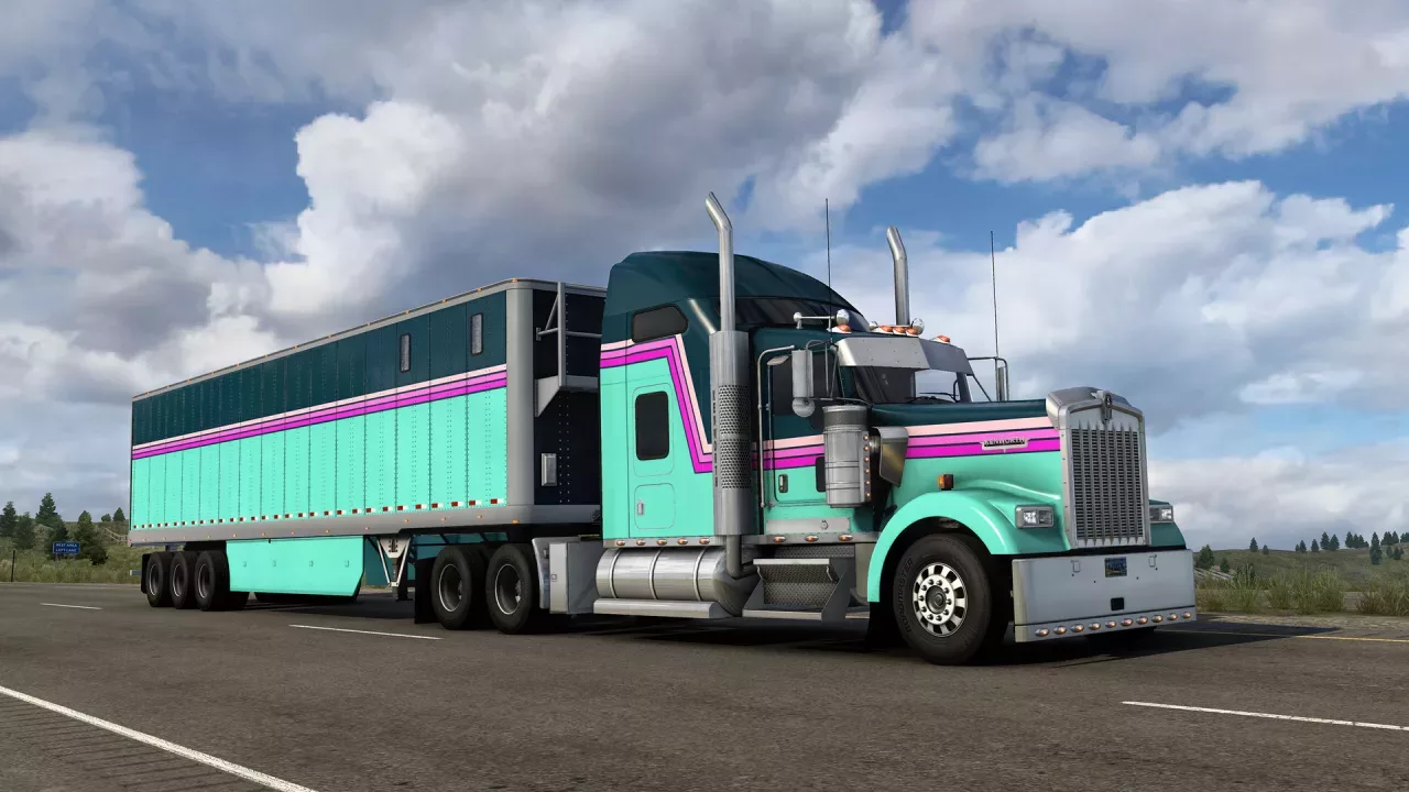 American Truck Simulator - Retrowave Paint Jobs Pack