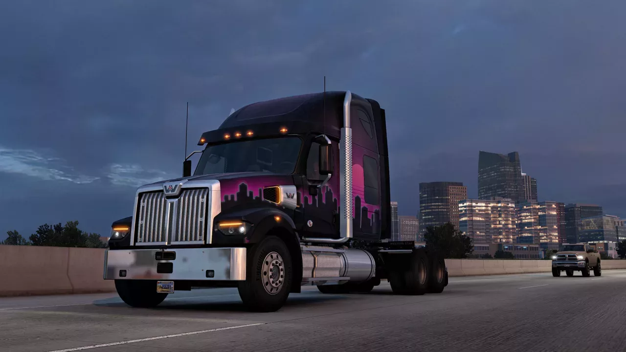 American Truck Simulator - Retrowave Paint Jobs Pack