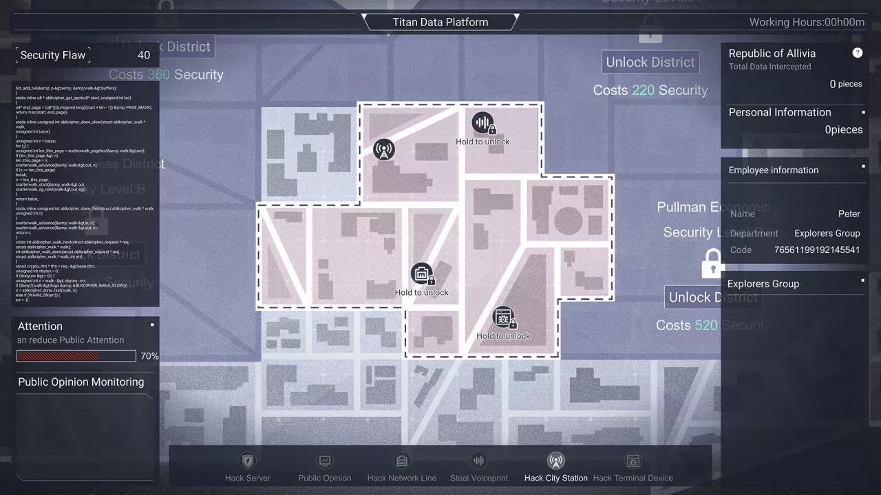 Cyber Manhunt - A Company Man of Titan