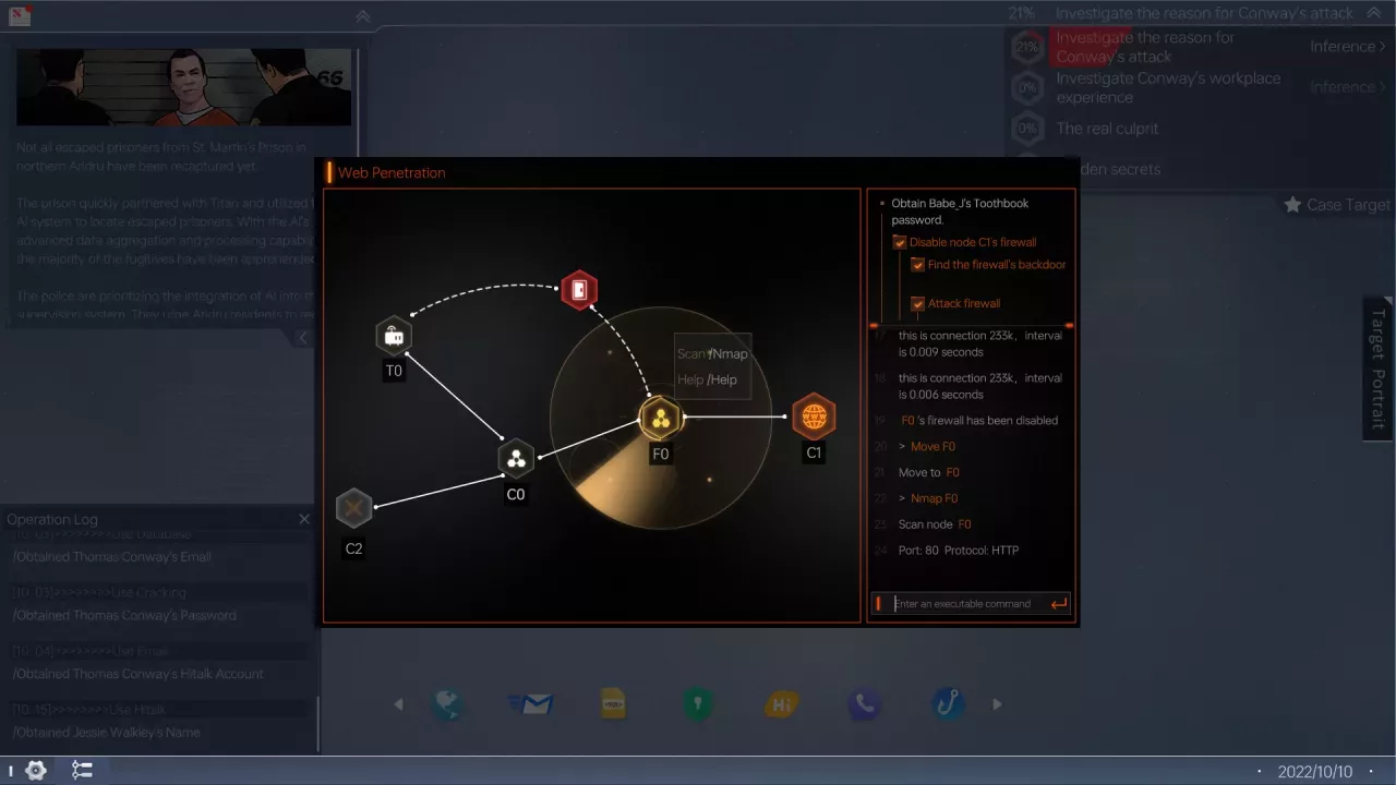 Cyber Manhunt 2: New World - The Hacking Simulator