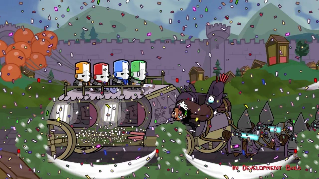 Castle Crashers - Painter Boss Paradise