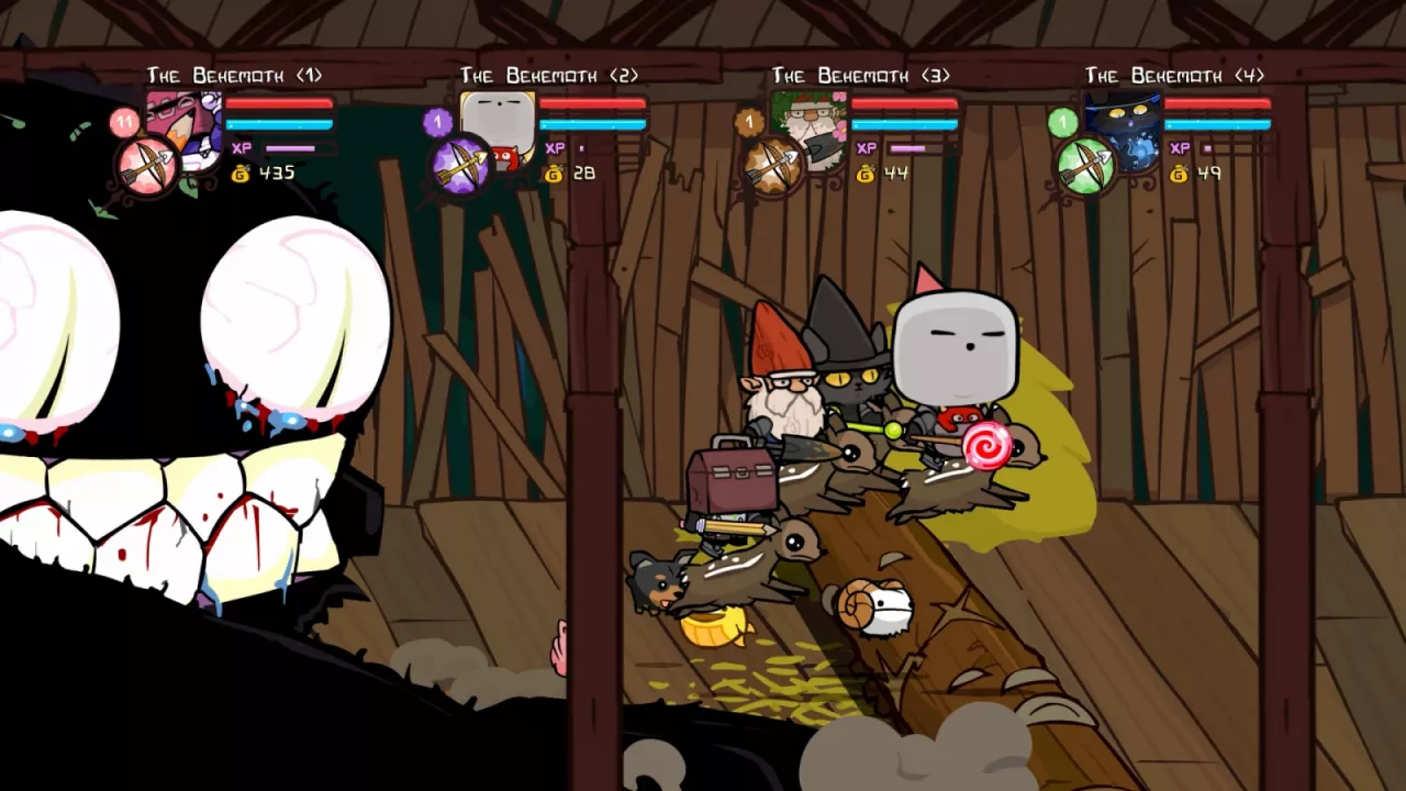 Castle Crashers - Painter Boss Paradise
