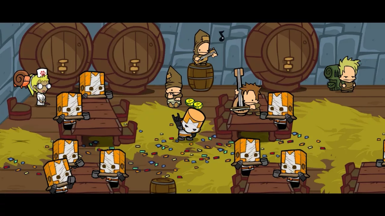 Castle Crashers - Painter Boss Paradise