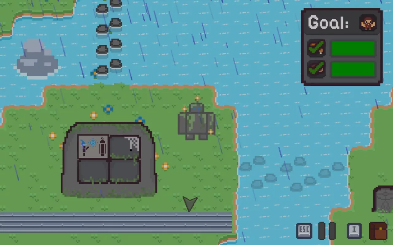Скриншот игры Cobble: The Stone Forager