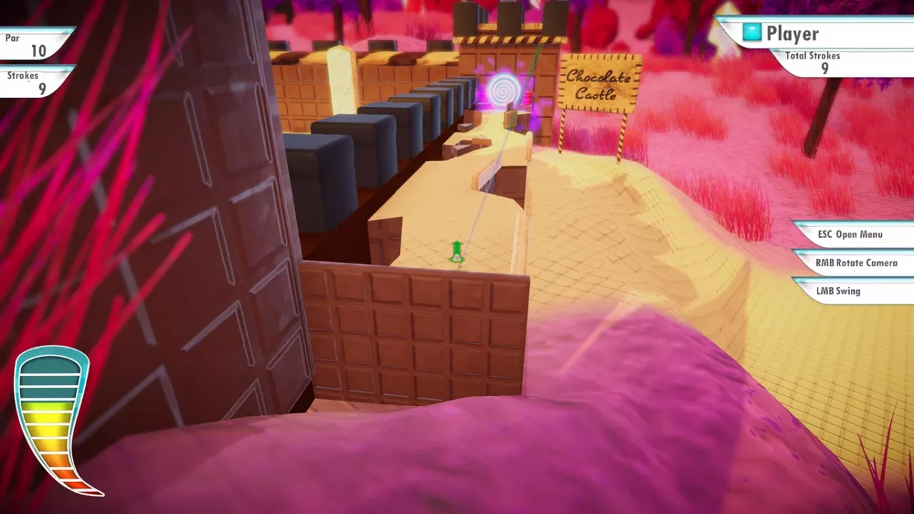 3D MiniGolf: Candy Shop