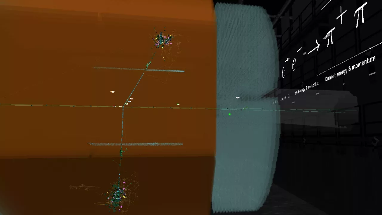 Belle II in Virtual Reality