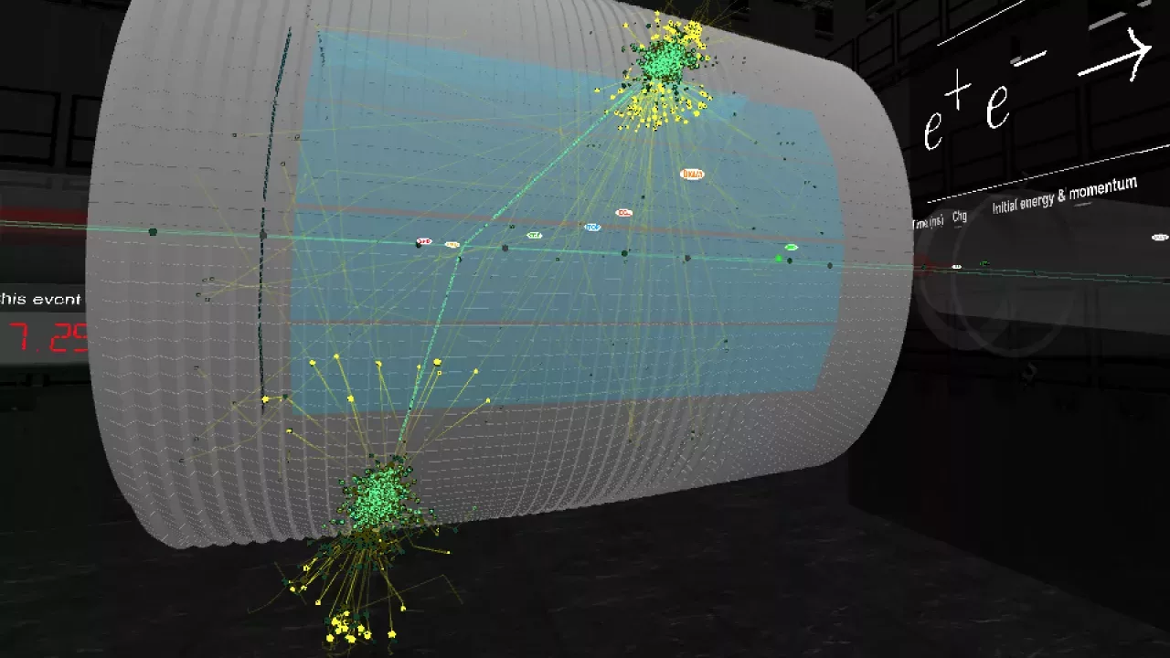Belle II in Virtual Reality