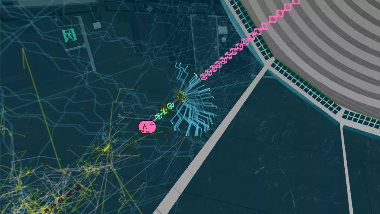 Belle II in Virtual Reality