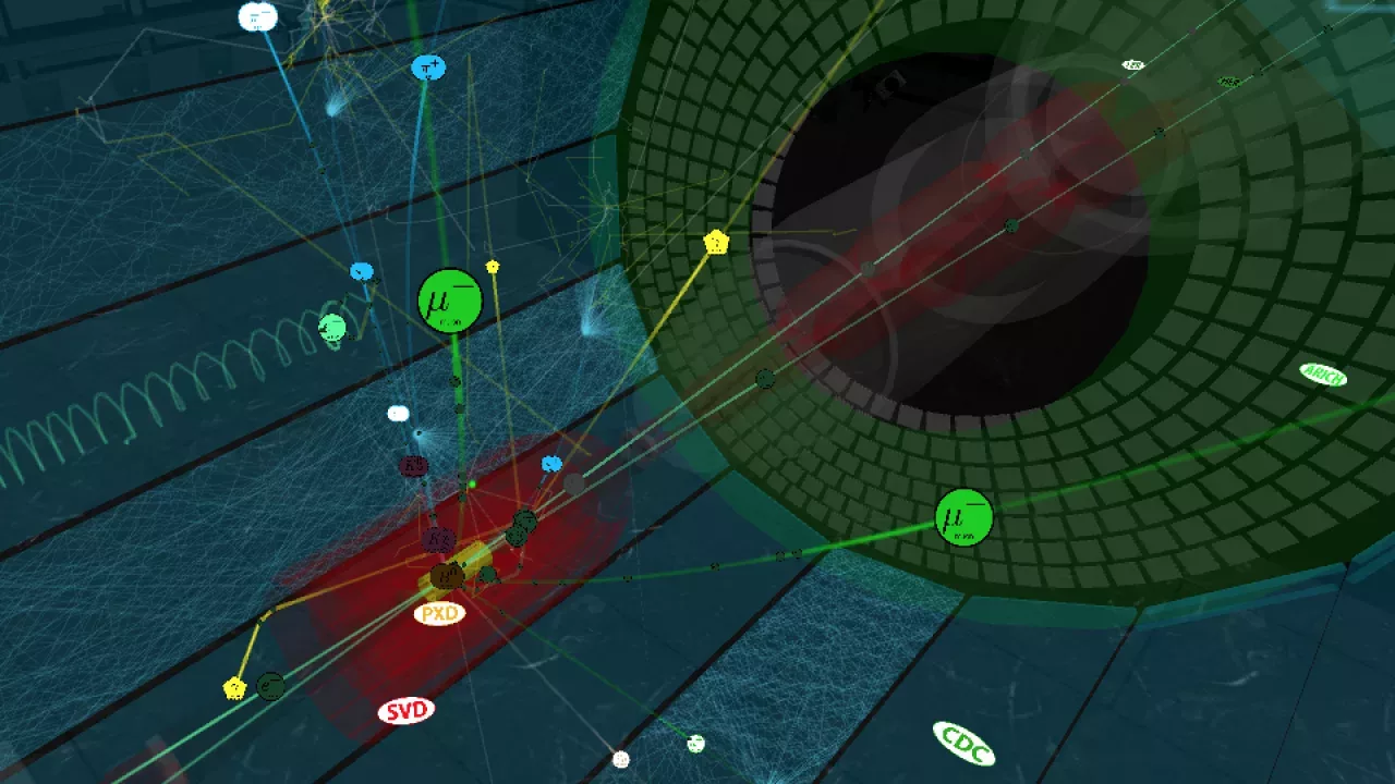 Belle II in Virtual Reality