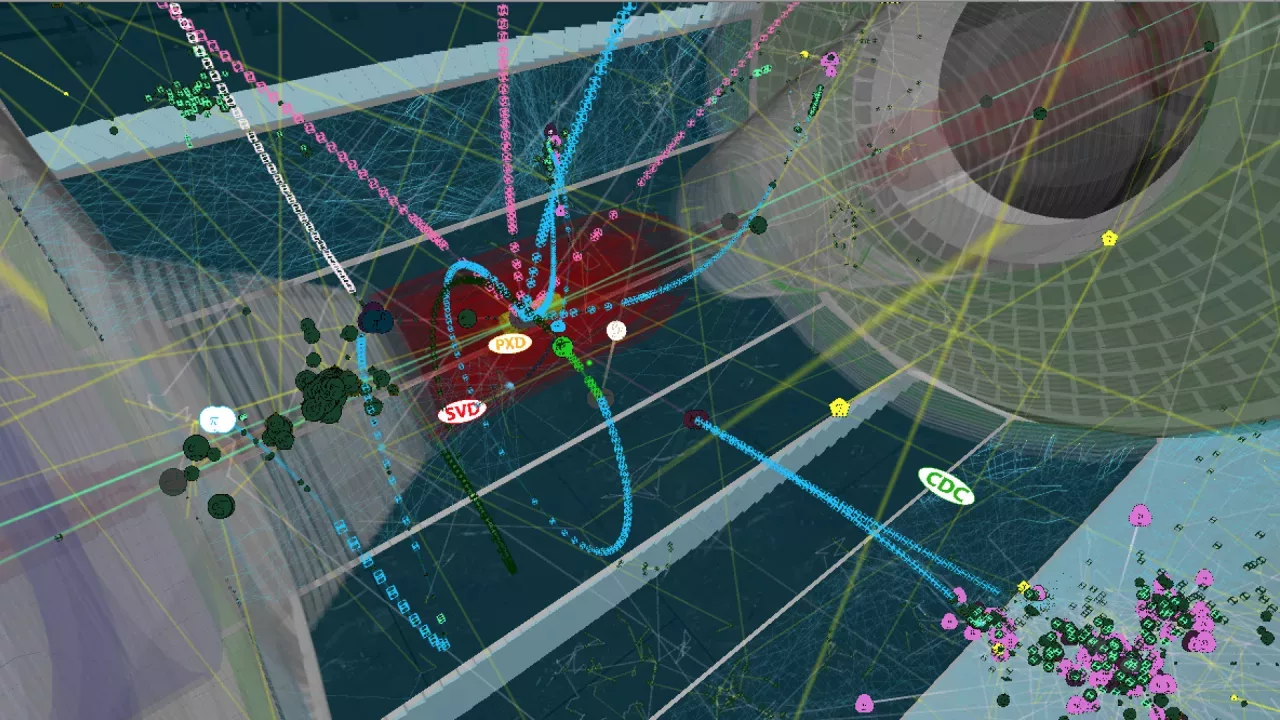 Belle II in Virtual Reality