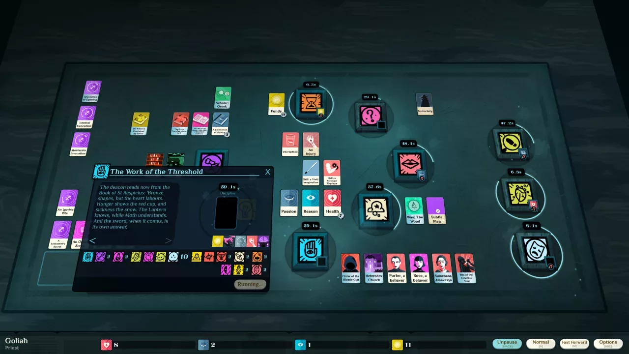 Cultist Simulator: The Priest