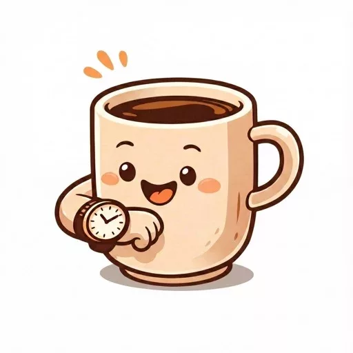 Caffeine Clock