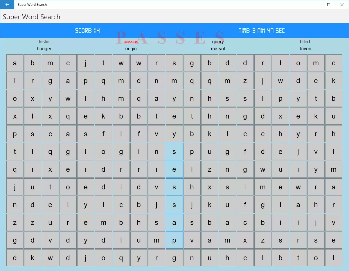 SuperWordSearch