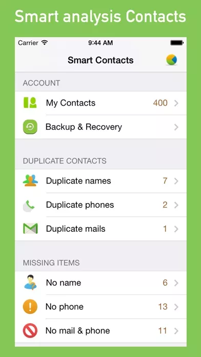 MyCleaner - clean contacts