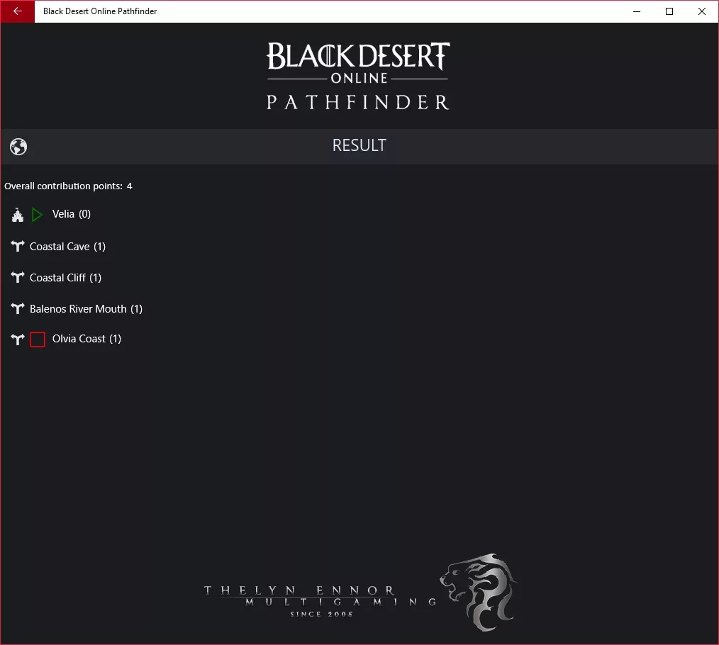 Black Desert Online Pathfinder