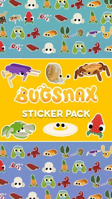Bugsnax Stickers