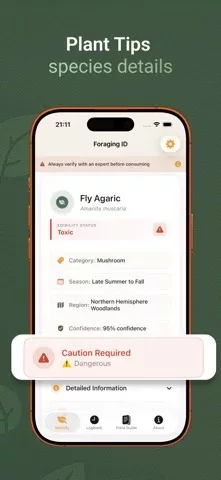 Foraging ID: Plant & Mushroom