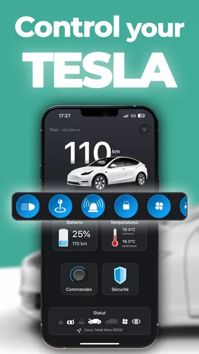 Teslamote : remote for Tesla