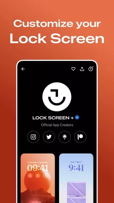 Lock Screen Wallpapers +