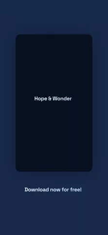 Hope & Wonder