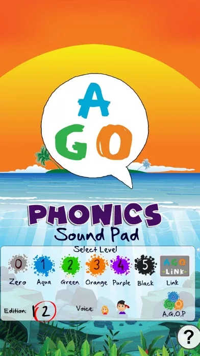AGO Phonics Sound Pad