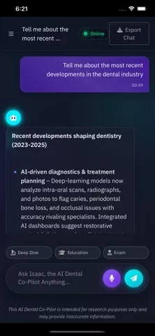 Isaac: AI for Dentistry