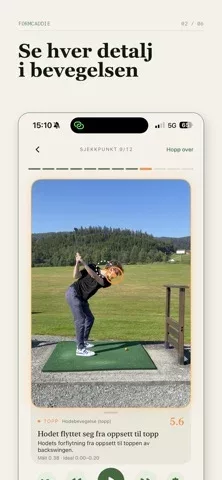 FormCaddie – AI-golftrener