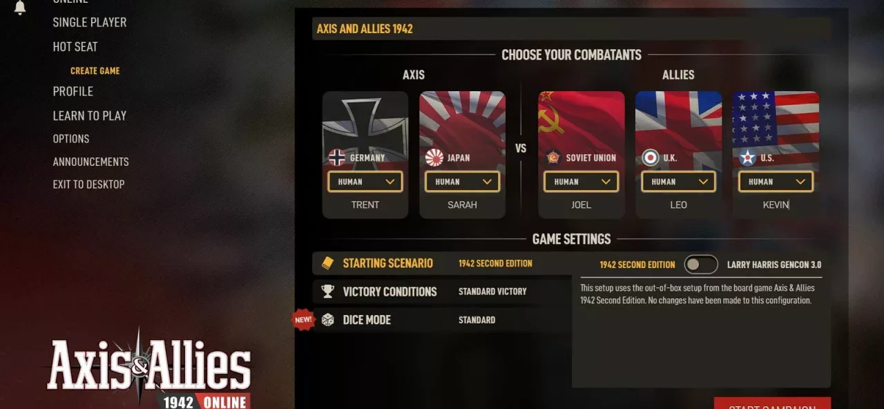 Axis & Allies 1942 Online