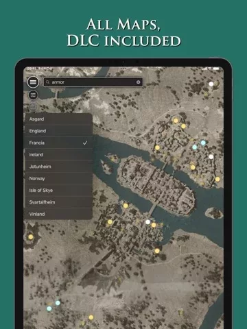 AC Valhalla - Map & Companion