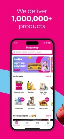 instashop: Groceries & more