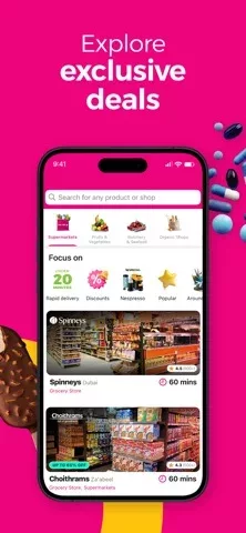 instashop: Groceries & more