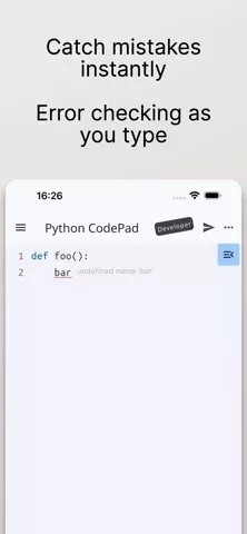 Python Coding Editor & IDE App
