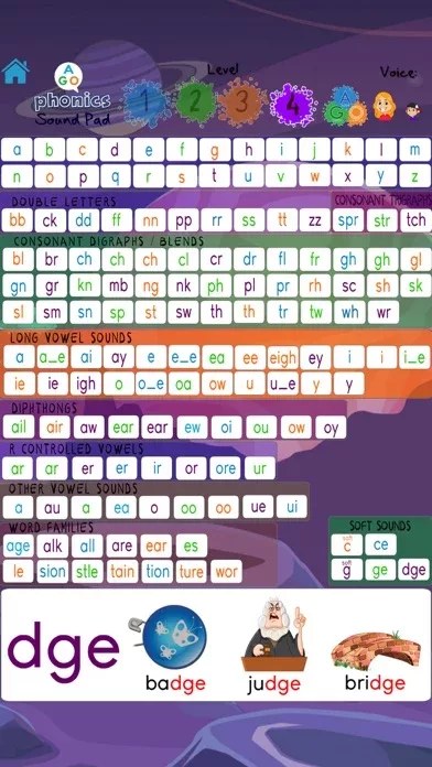 AGO Phonics Sound Pad
