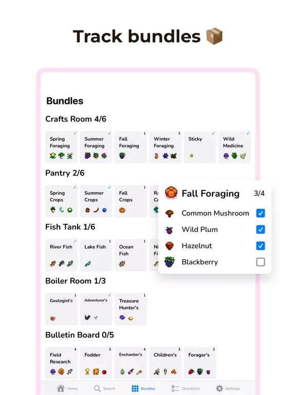 Assistant for Stardew Valley