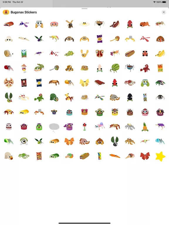 Bugsnax Stickers