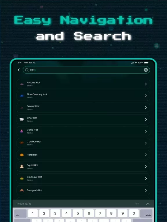 Database for Stardew-Valley