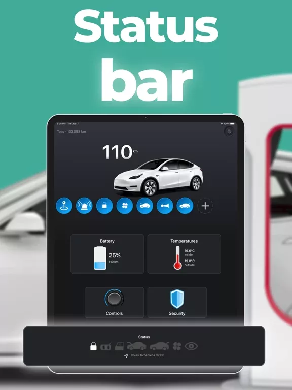 Teslamote : remote for Tesla