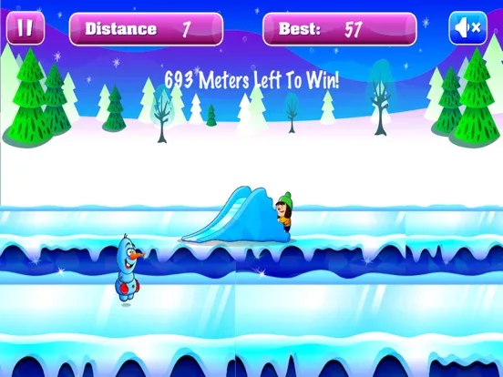Frozen Snowman Run