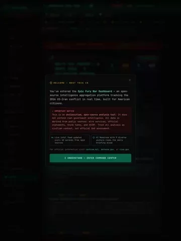 Epic Fury 2026