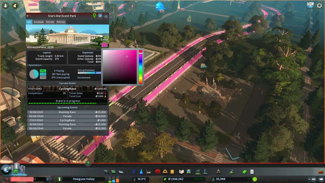 Cities: Skylines - Race Day