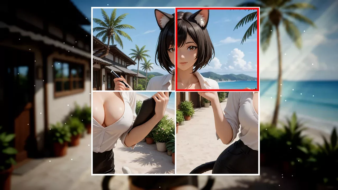 Anime Uni 3D: Hot Vacay