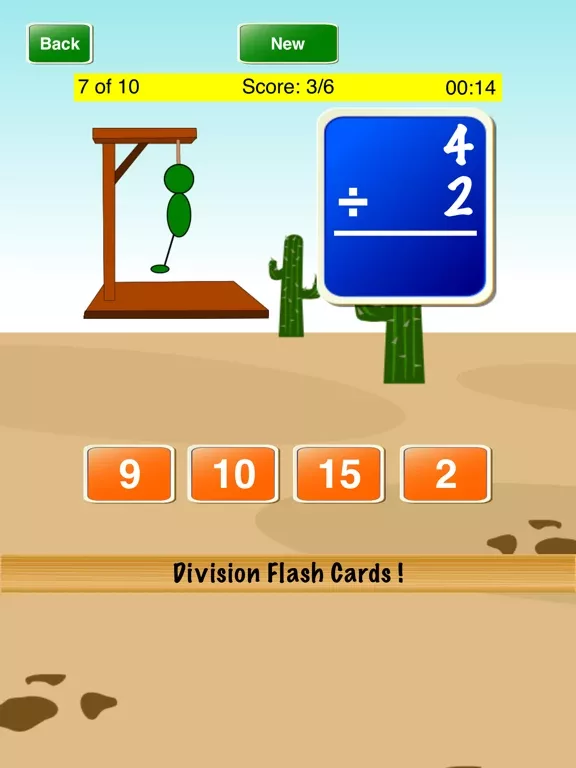 Division Flash Cards !