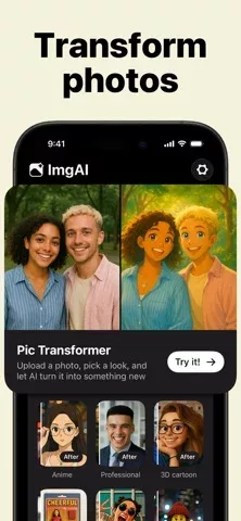 ImgAI: AI Art, Photo Generator