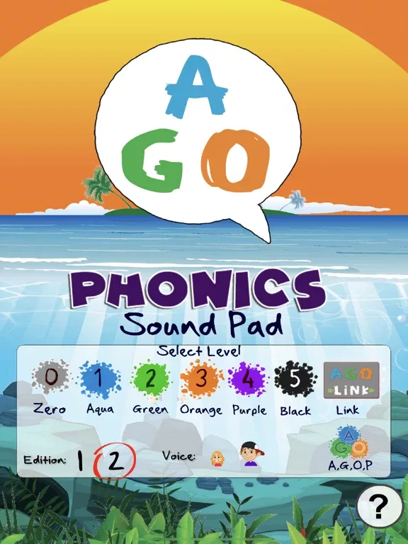 AGO Phonics Sound Pad