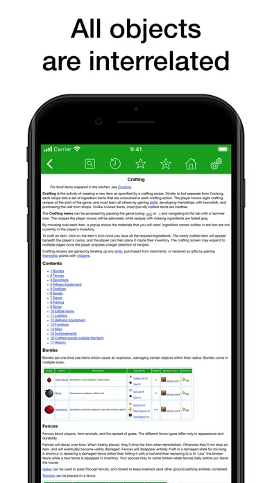 Database for Stardew Valley