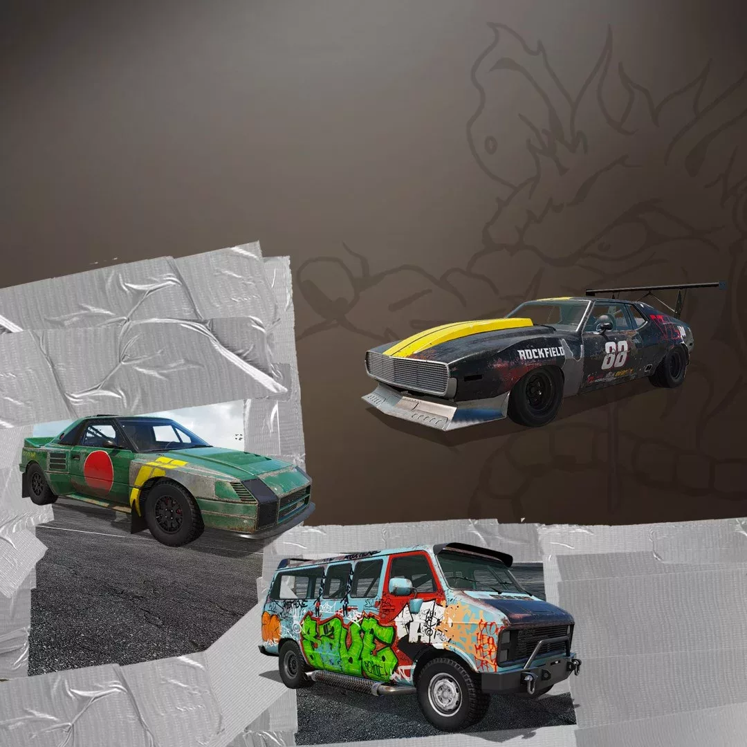 Rusty Rats Car Pack