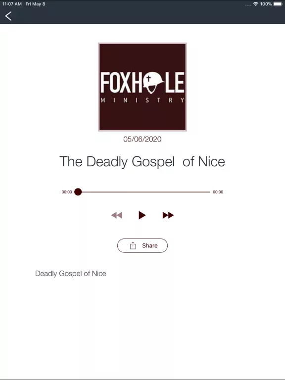 Foxhole Ministry