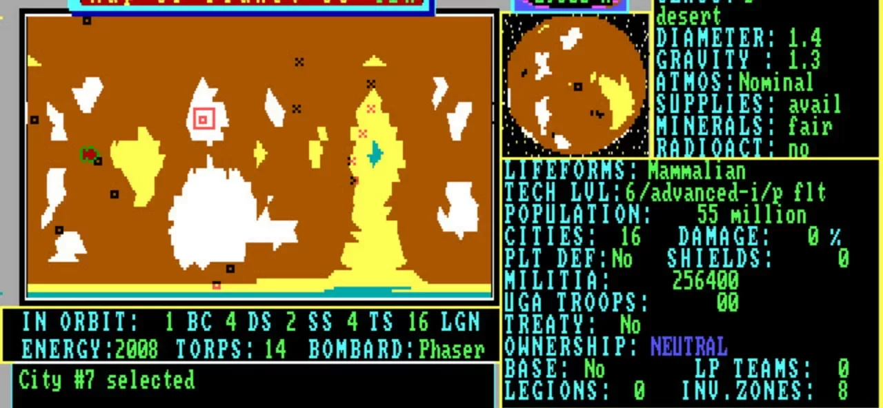 STAR FLEET II - Krellan Commander Version 2.0
